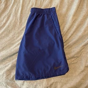 Blue Nike Athletic Shorts